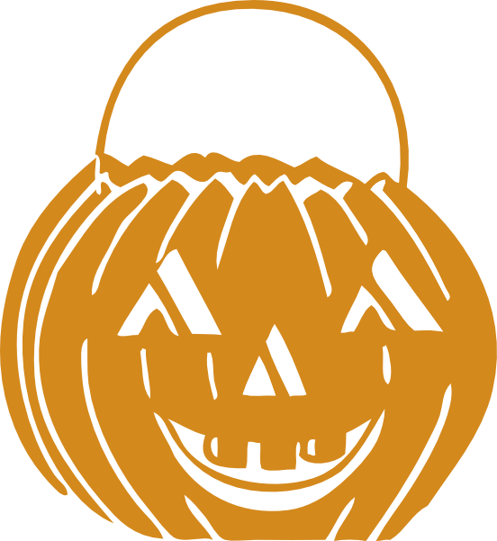 Smiling Jack O Lantern Graphic PNG Image