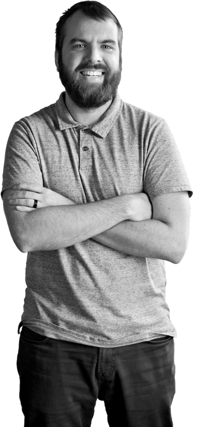 Smiling Man Casual Pose PNG Image