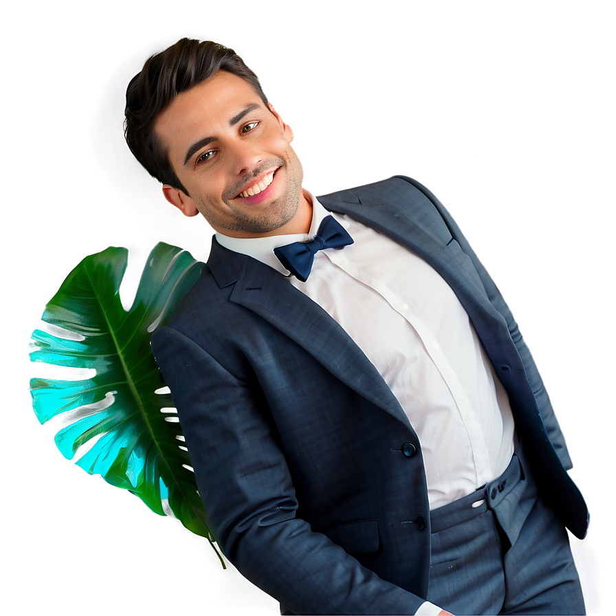 Smiling Man In Suit Png Qux PNG Image