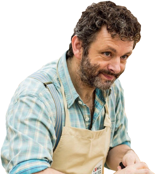 Smiling Manin Apron PNG Image