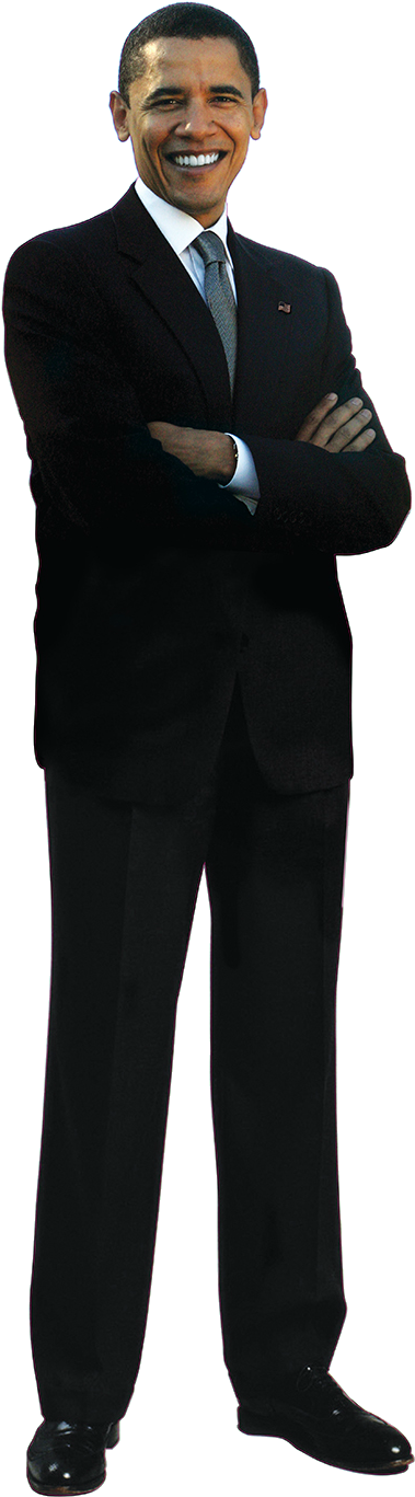 Smiling Manin Suit Standing PNG Image