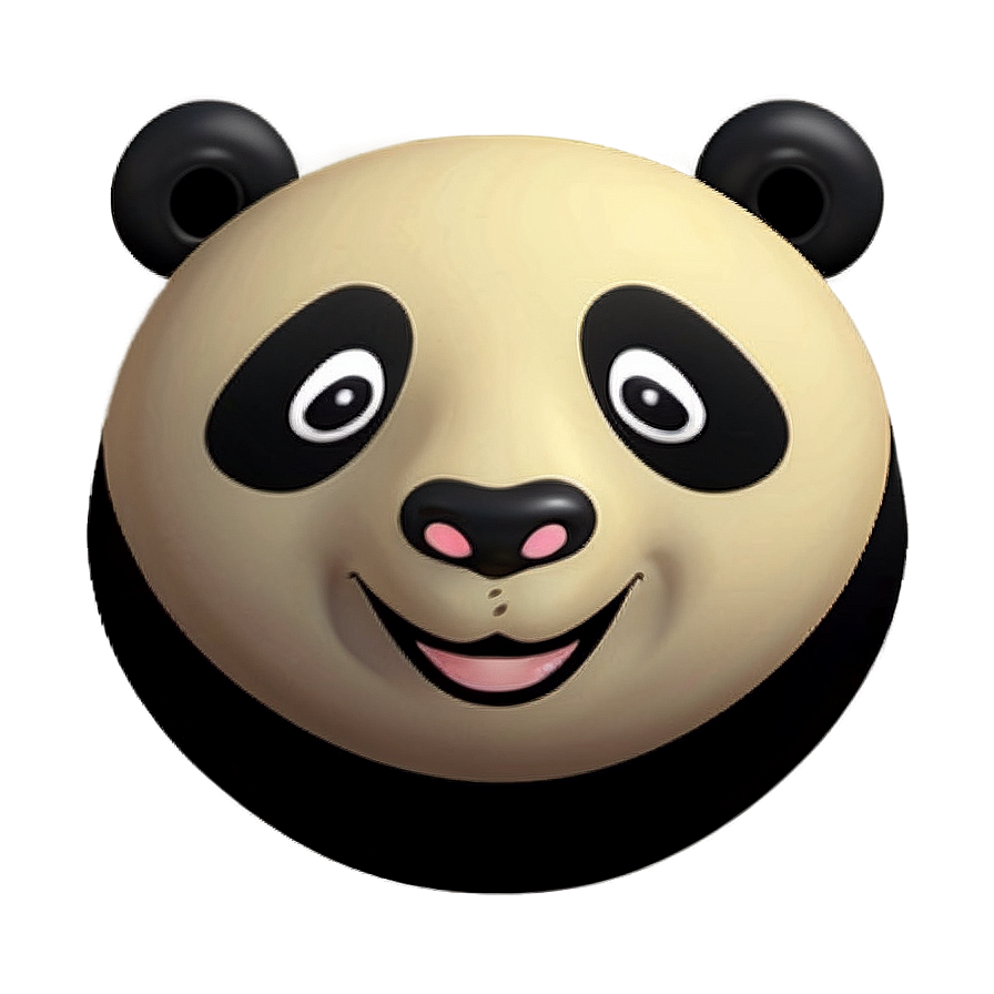 Smiling Panda Emoji Png 53 PNG Image