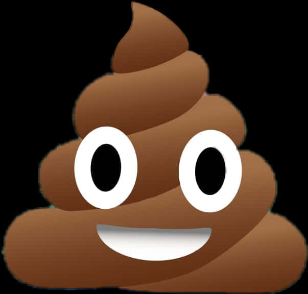 Smiling Poop Emoji.png PNG Image