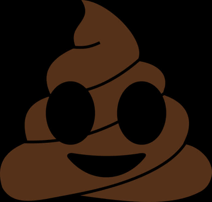 Smiling Poop Emoji PNG Image