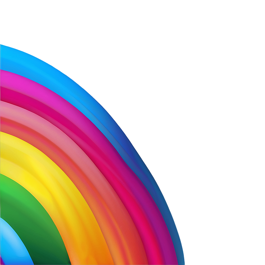 Smiling Rainbow Emoji Png 4 PNG Image