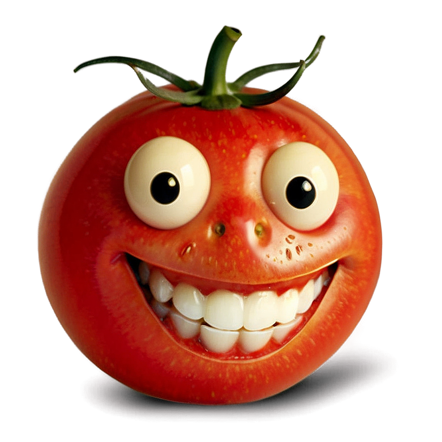 Smiling Tomato Png 05242024 PNG Image