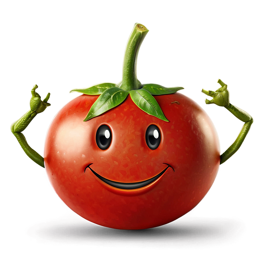 Smiling Tomato Png 05242024 PNG Image