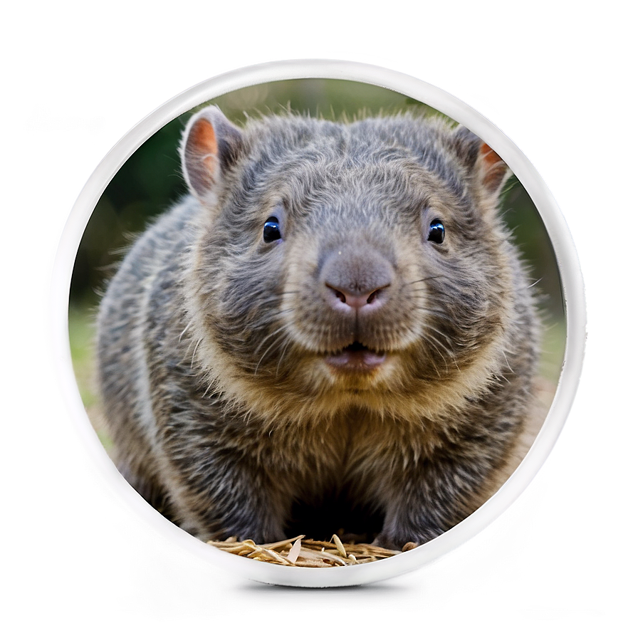 Smiling Wombat Png 06252024 PNG Image