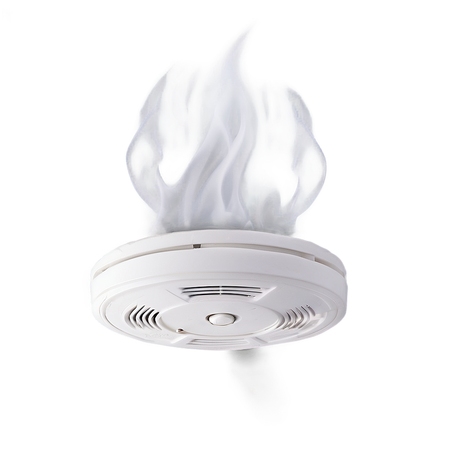 Smoke Detector With Test Button Png Kkr PNG Image