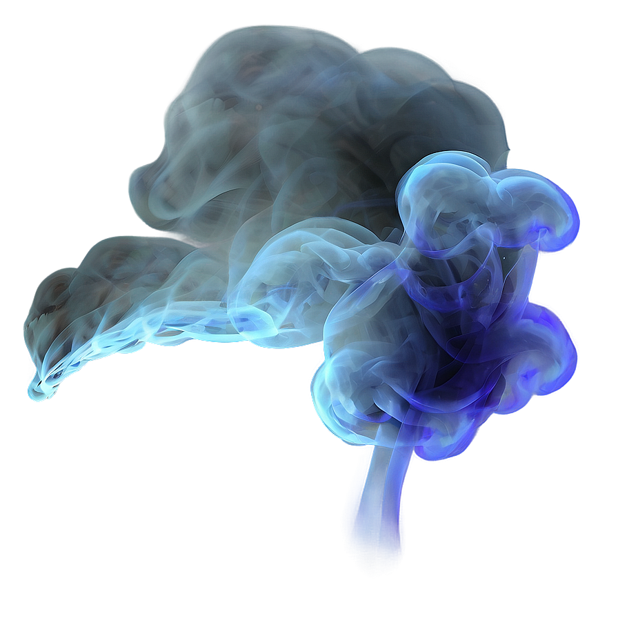 Smoke Flow Effect Png Bun PNG Image