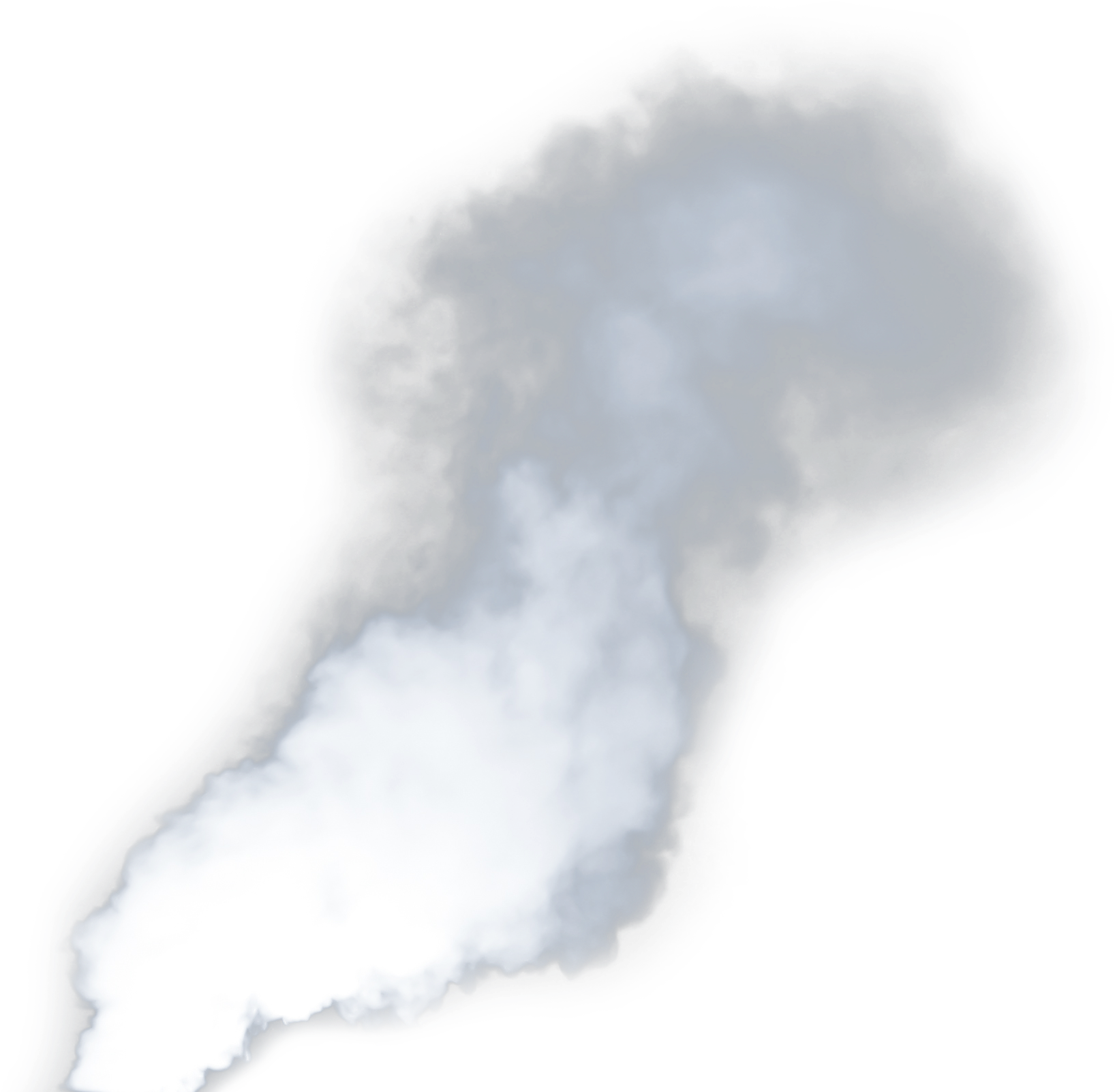 Smoke Plume Abstract PNG Image