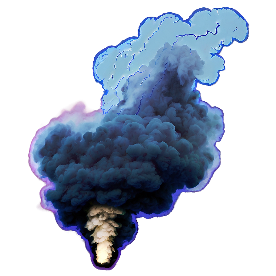 Smoke Plume Vector Png Qhs PNG Image