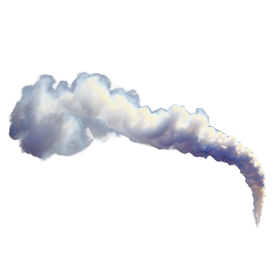 Smoke Trail A PNG Image