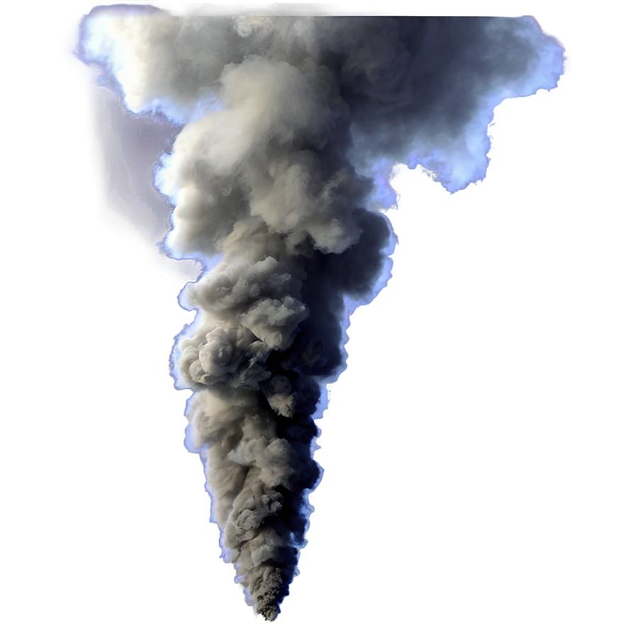 Smoke Trail B PNG Image