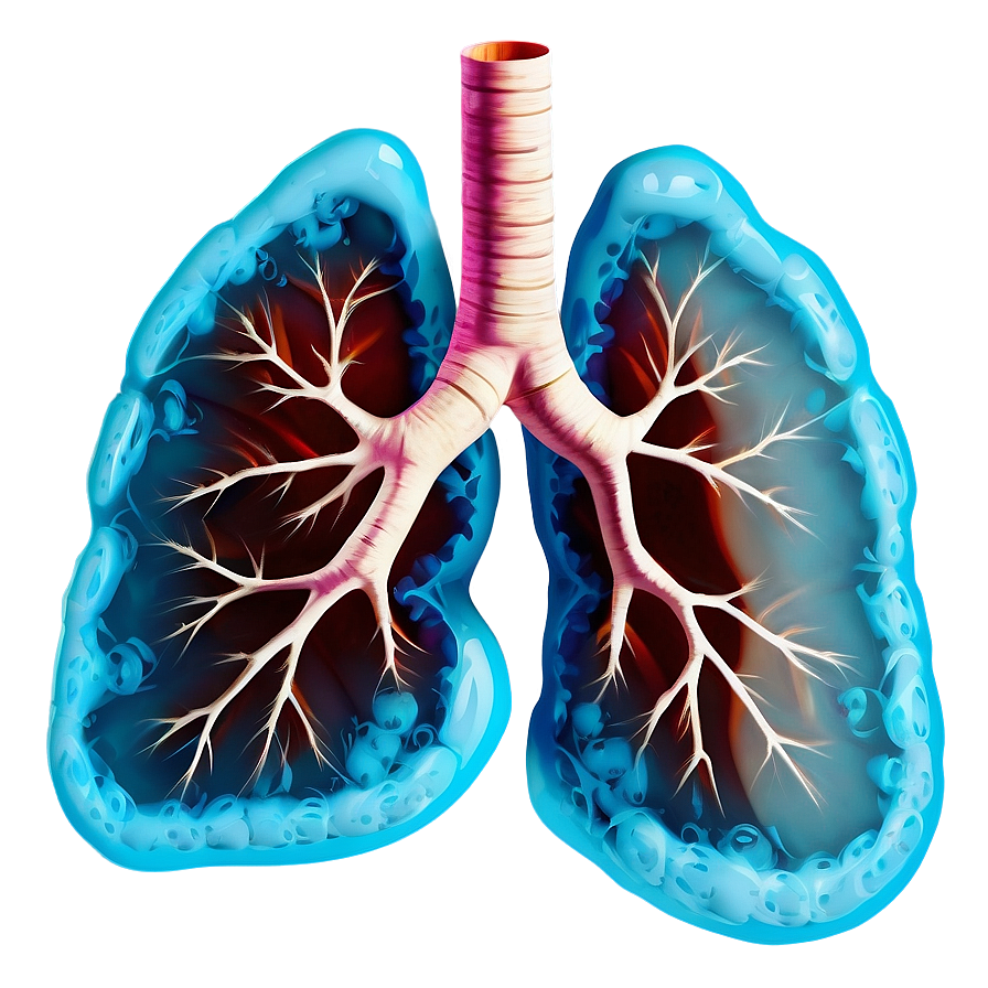 Smoker's Lungs Image Png 05232024 PNG Image