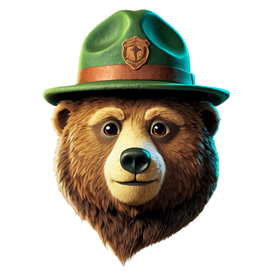 Smokey The Bear National Park Service Png Lpk87 PNG Image