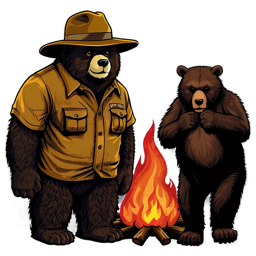 Smokey The Bear Only You Can Prevent Forest Fires Png Xak PNG Image