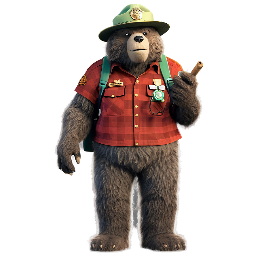 Smokey The Bear Public Service Announcement Png Dln PNG Image