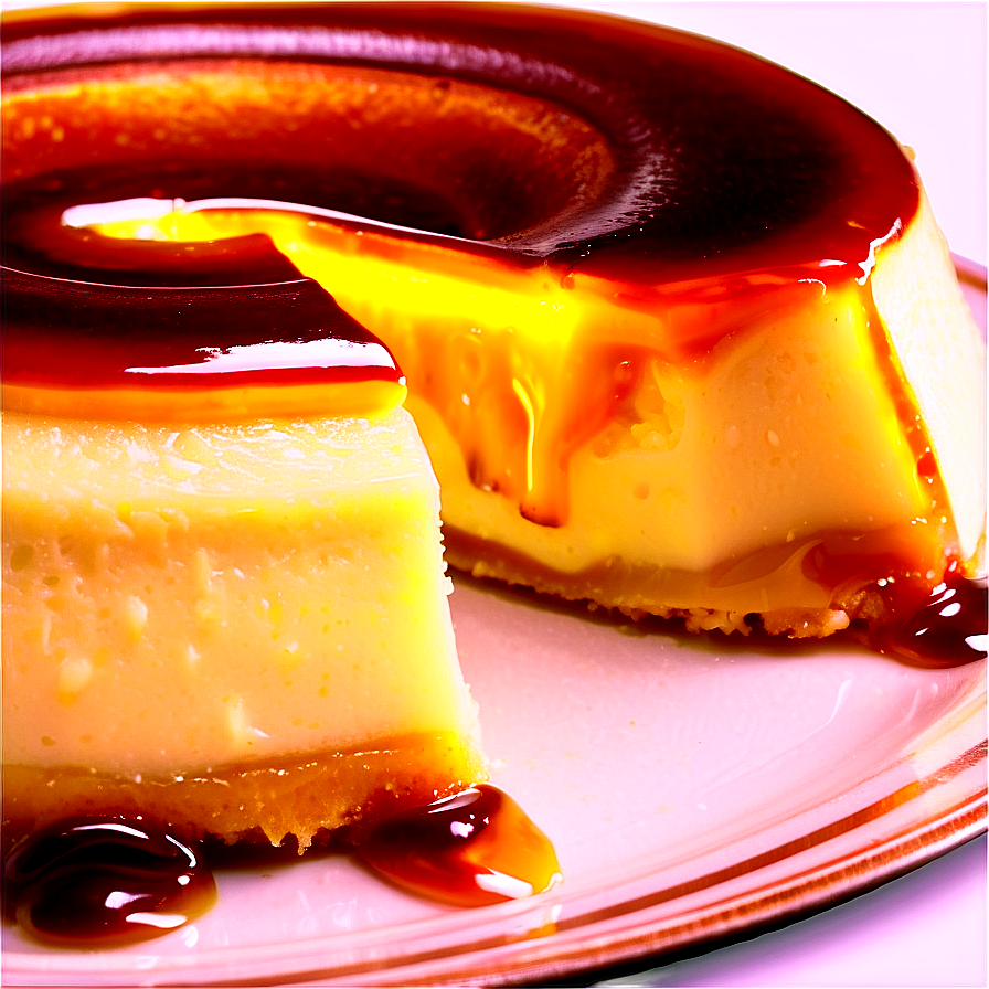 Smooth And Silky Flan Recipe Png Bcf PNG Image