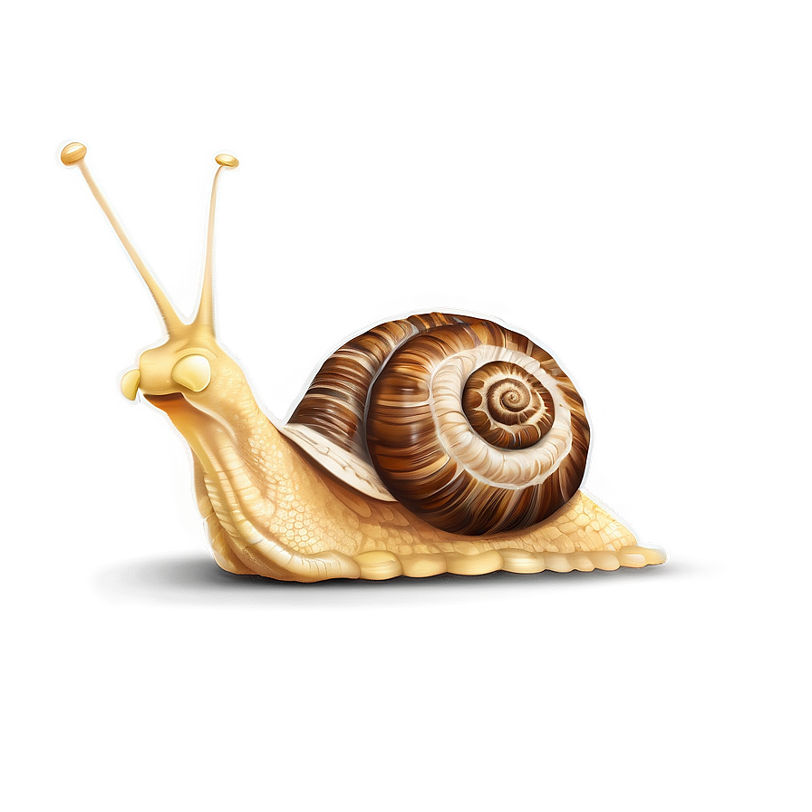 Snail Illustration Png Wjs PNG Image