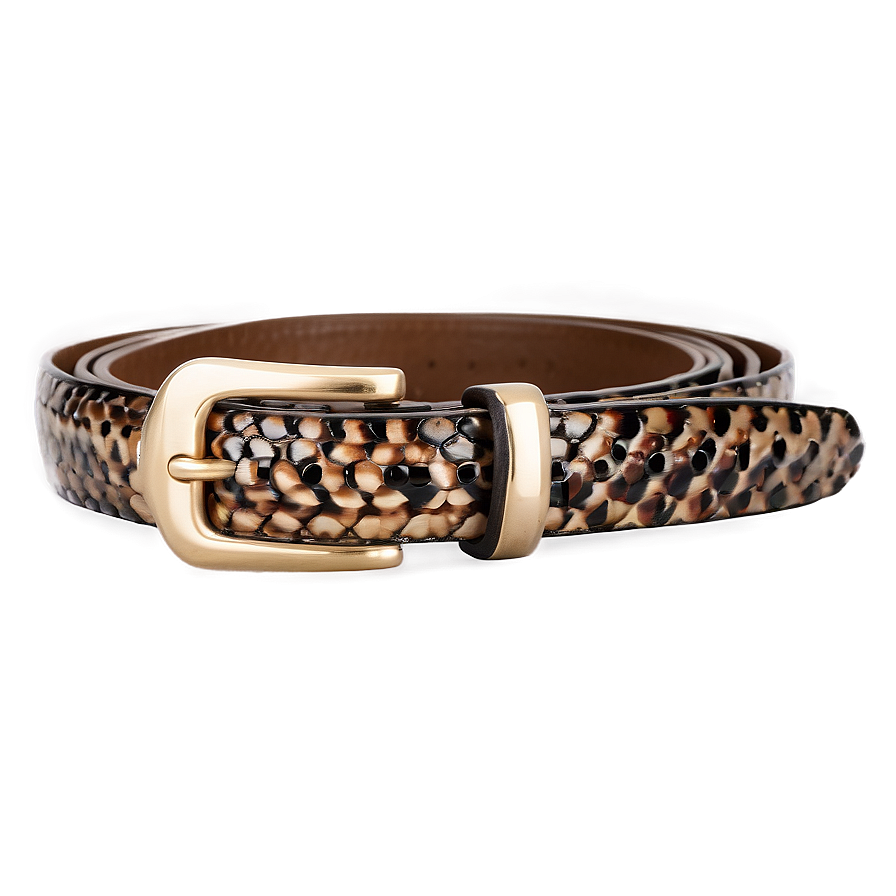 Snakeskin Belt Png 96 PNG Image