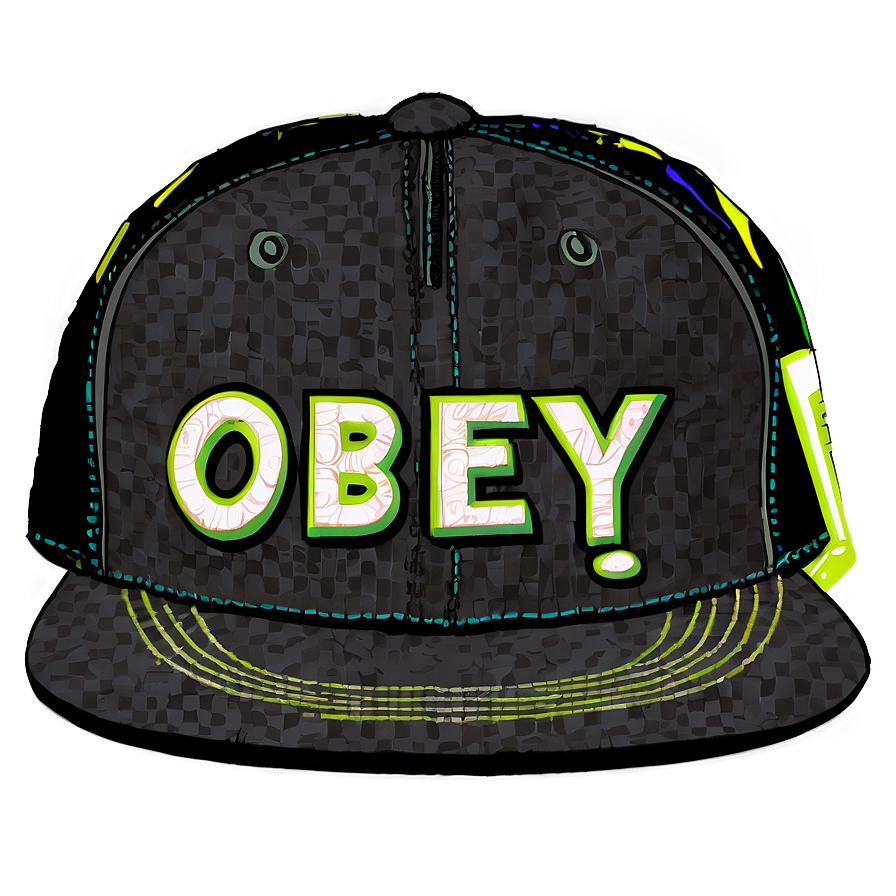 Snapback Obey Hat Png Rin94 PNG Image