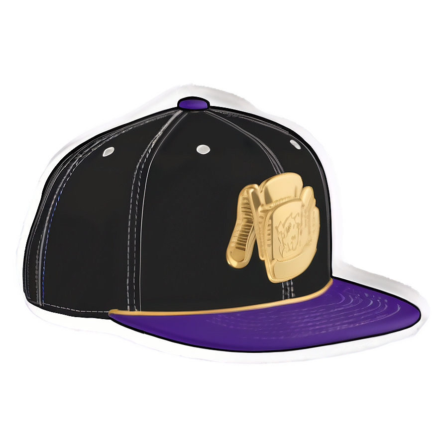 Snapback With Metallic Accents Png 06262024 PNG Image