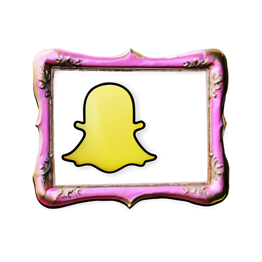 Snapchat Frame Png 36 PNG Image