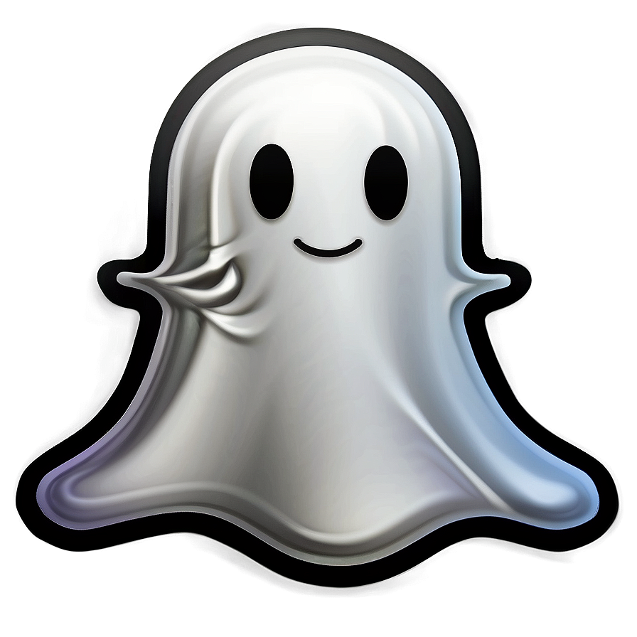 Snapchat Ghost App Icon Png Ehl PNG Image