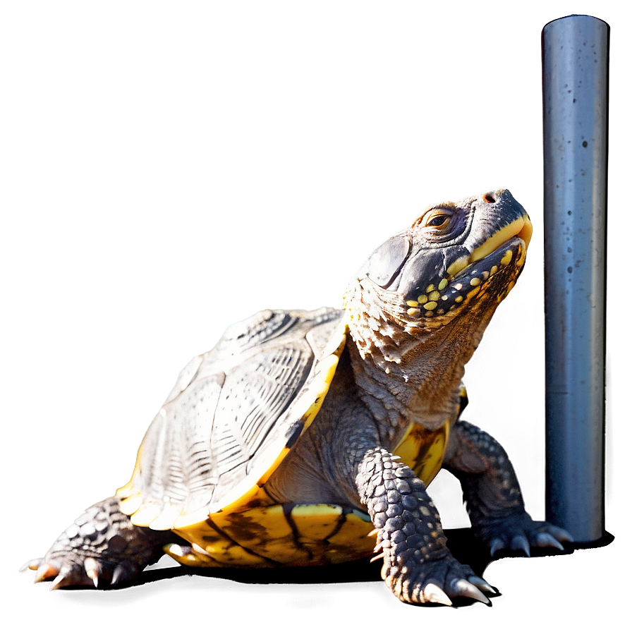 Snapping Turtle Basking In Sunlight Png 06252024 PNG Image