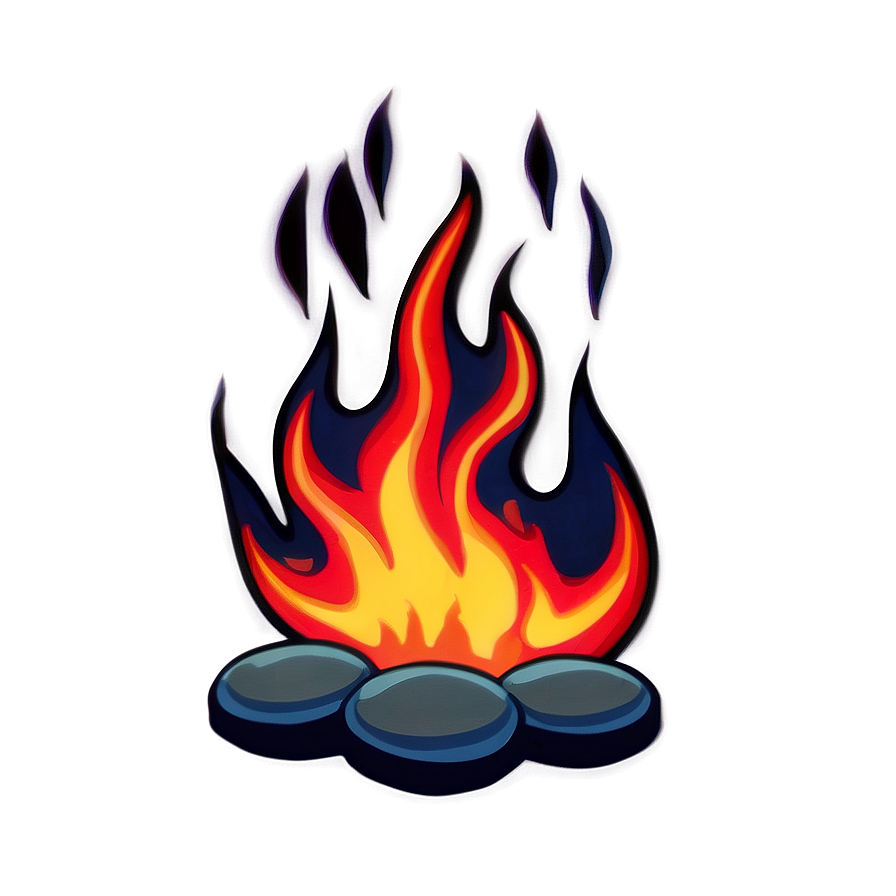 Snappy Cartoon Fire Png Lah PNG Image