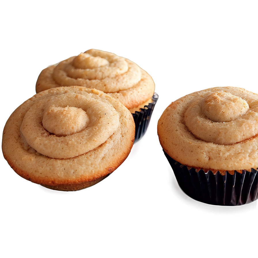 Snickerdoodle Cupcakes Png Rav PNG Image