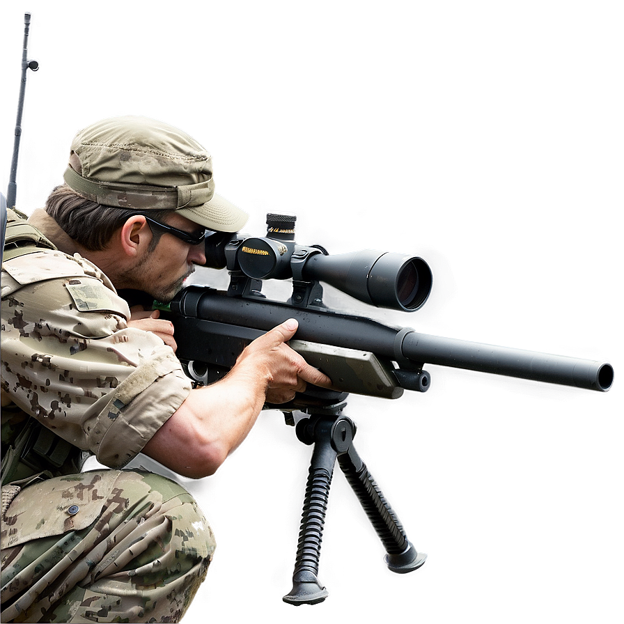 Sniper Firing Position Png Vtx PNG Image