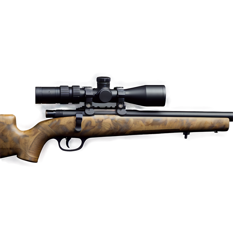 Sniper Hunting Rifle Clipart Png Sdd PNG Image