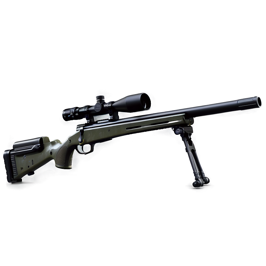 Sniper Rifle D PNG Image