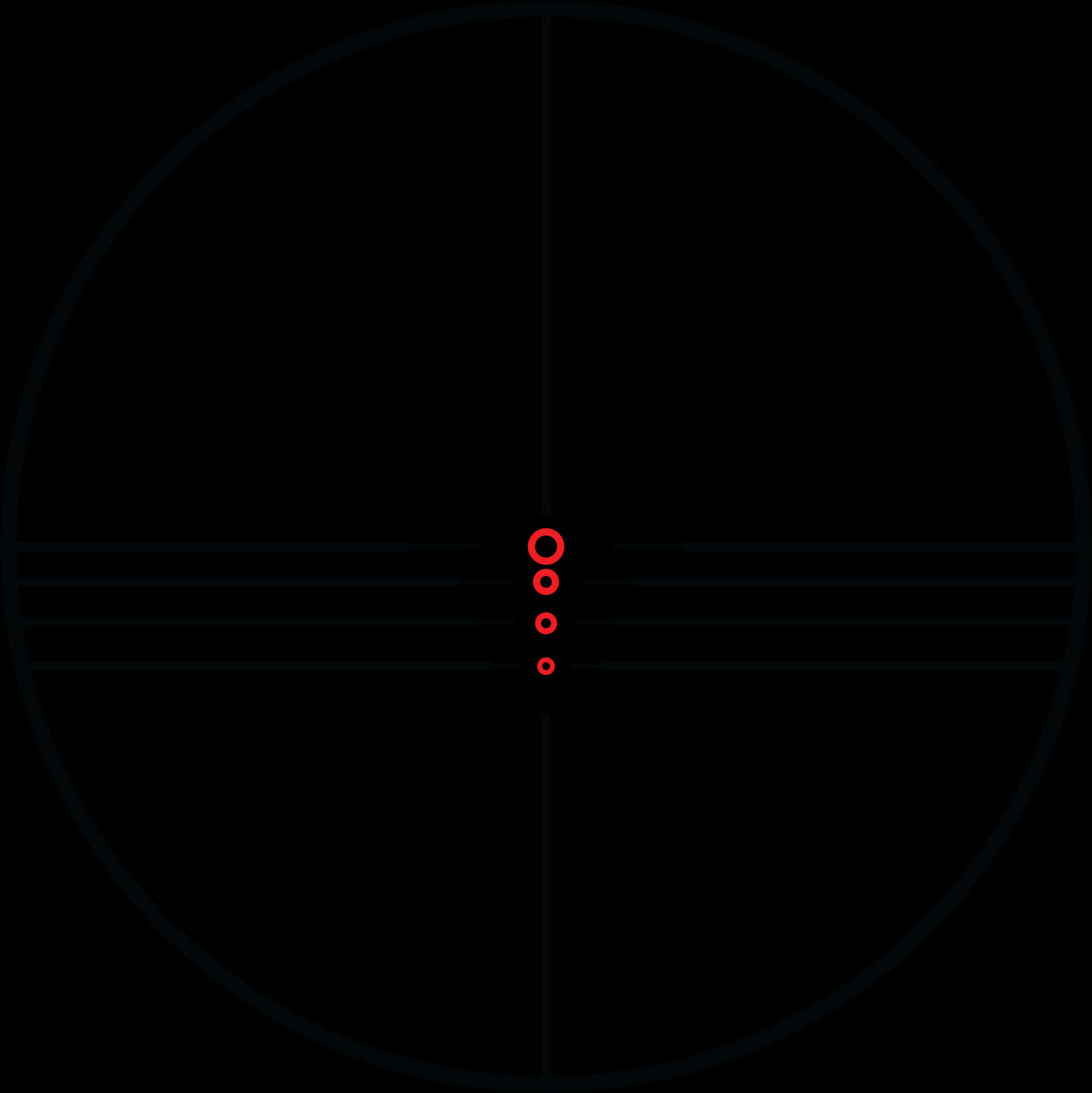 Sniper Scope View PNG Image