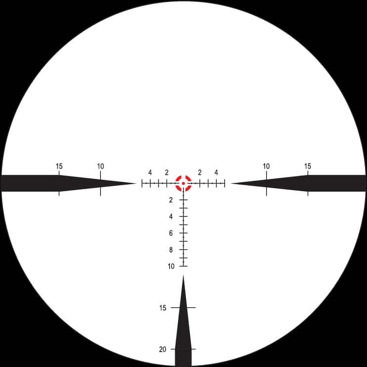 Sniper Scope View PNG Image