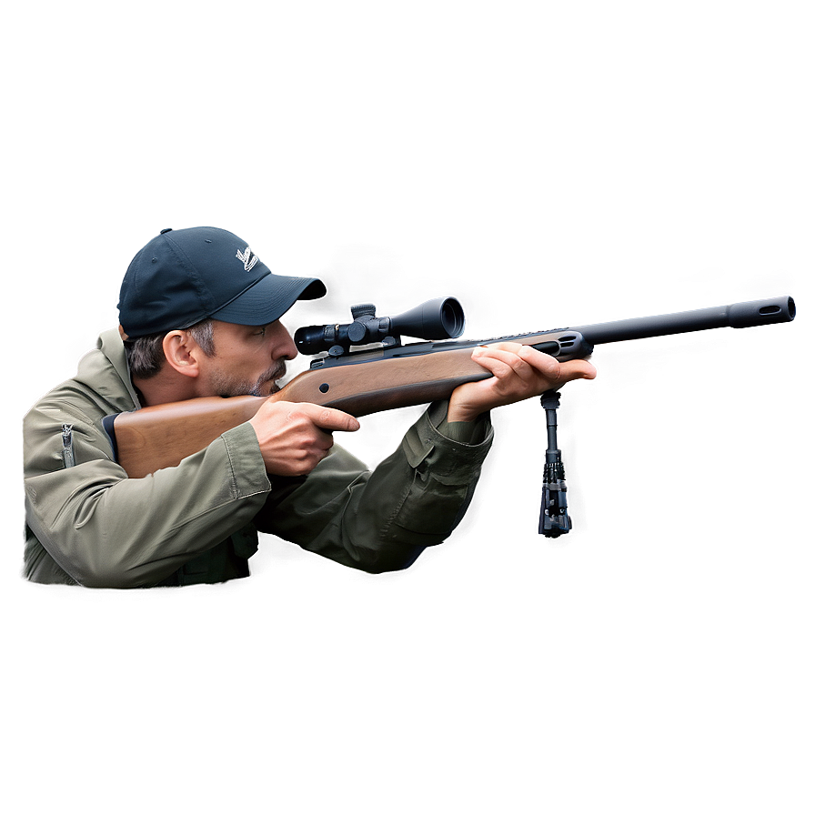 Sniper Shooting Stance Png 06112024 PNG Image