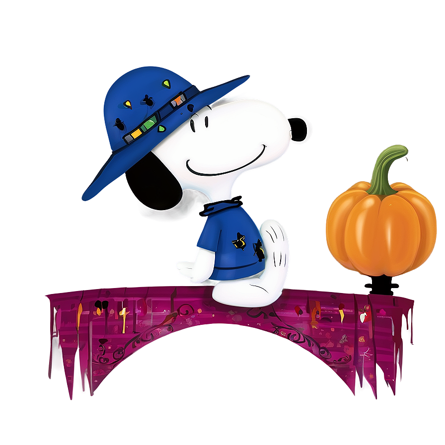 Snoopy Halloween Festivities Png 66 PNG Image