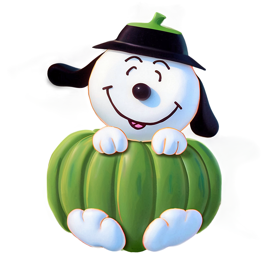 Snoopy Halloween Pumpkin Patch Png Iwk24 PNG Image