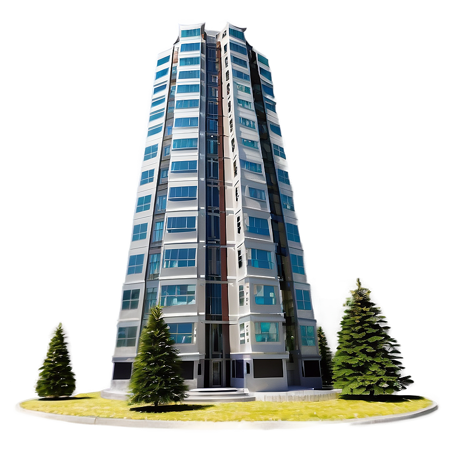 Snow-capped Skyscraper Png Fmu PNG Image