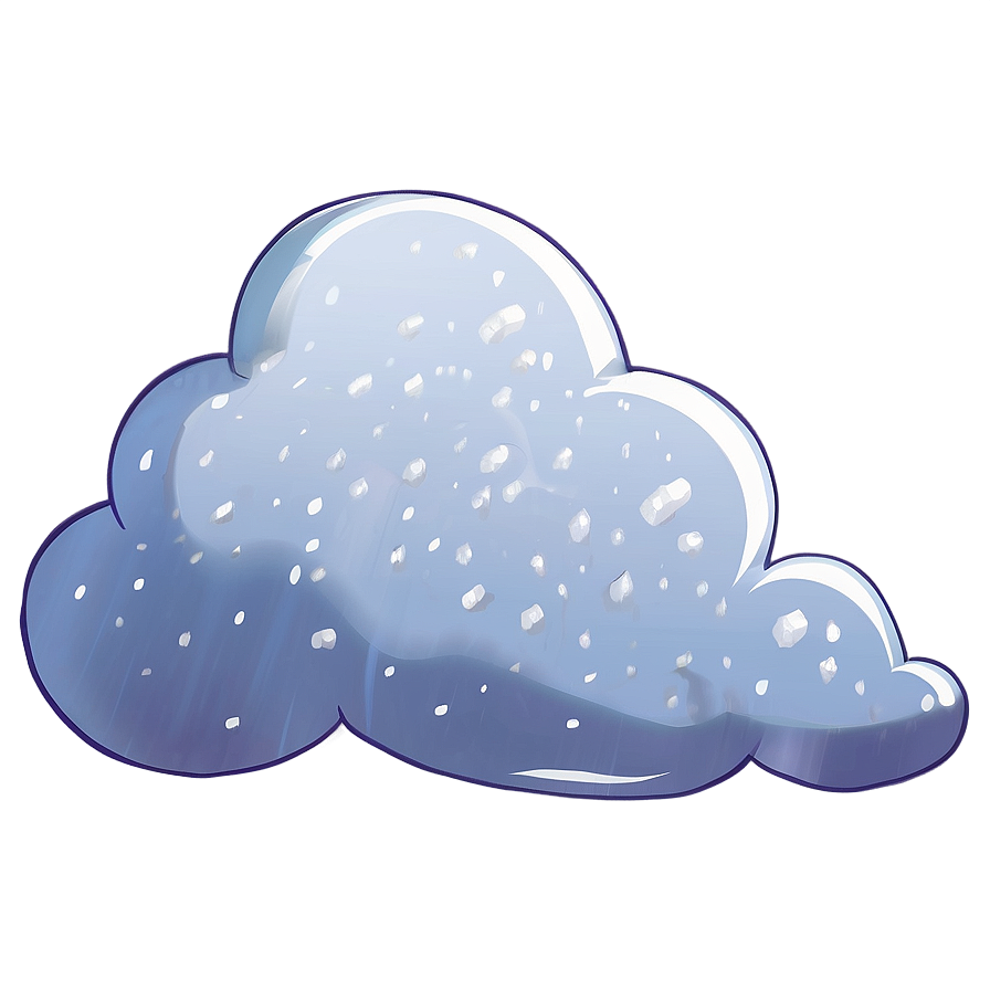 Snow Cloud Cartoon Png Xnb PNG Image