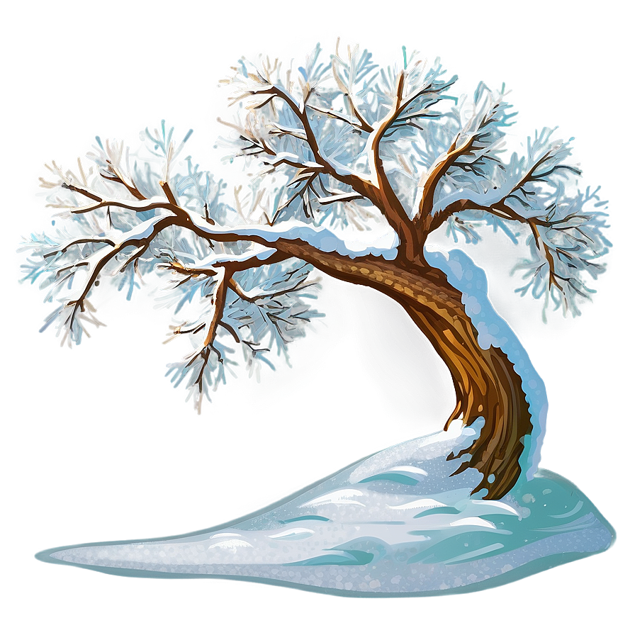 Snow-covered Tree Png Jtb8 PNG Image