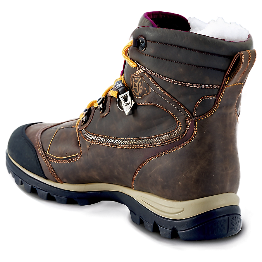 Snow Hiking Boots Png Wjg PNG Image