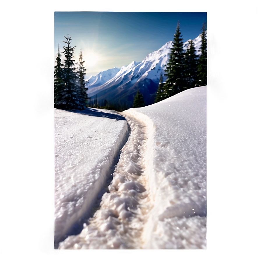 Snow Path Transparent Png 05252024 PNG Image