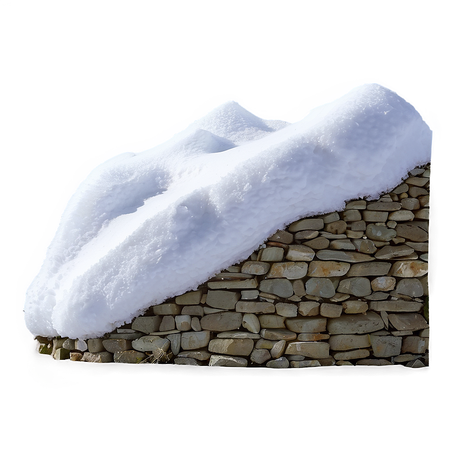 Snow Pile Landscape Png 06212024 PNG Image