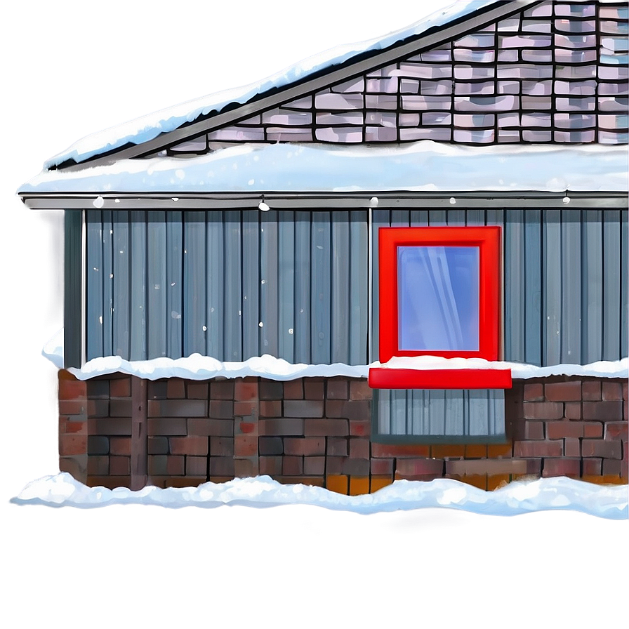 Snow Roof Transparent Png Ptn PNG Image