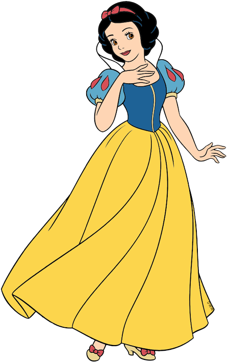 Snow White Classic Pose PNG Image