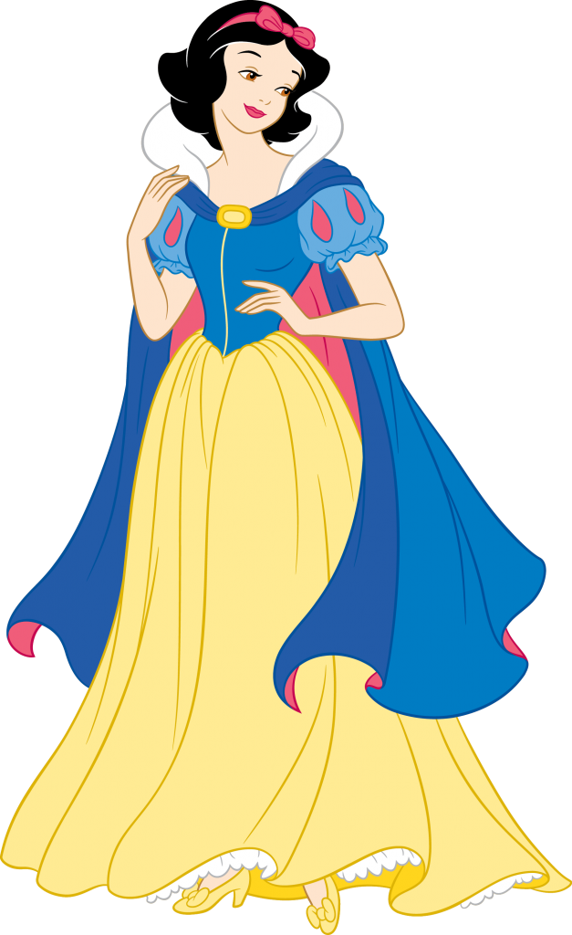 Snow White Classic Pose PNG Image