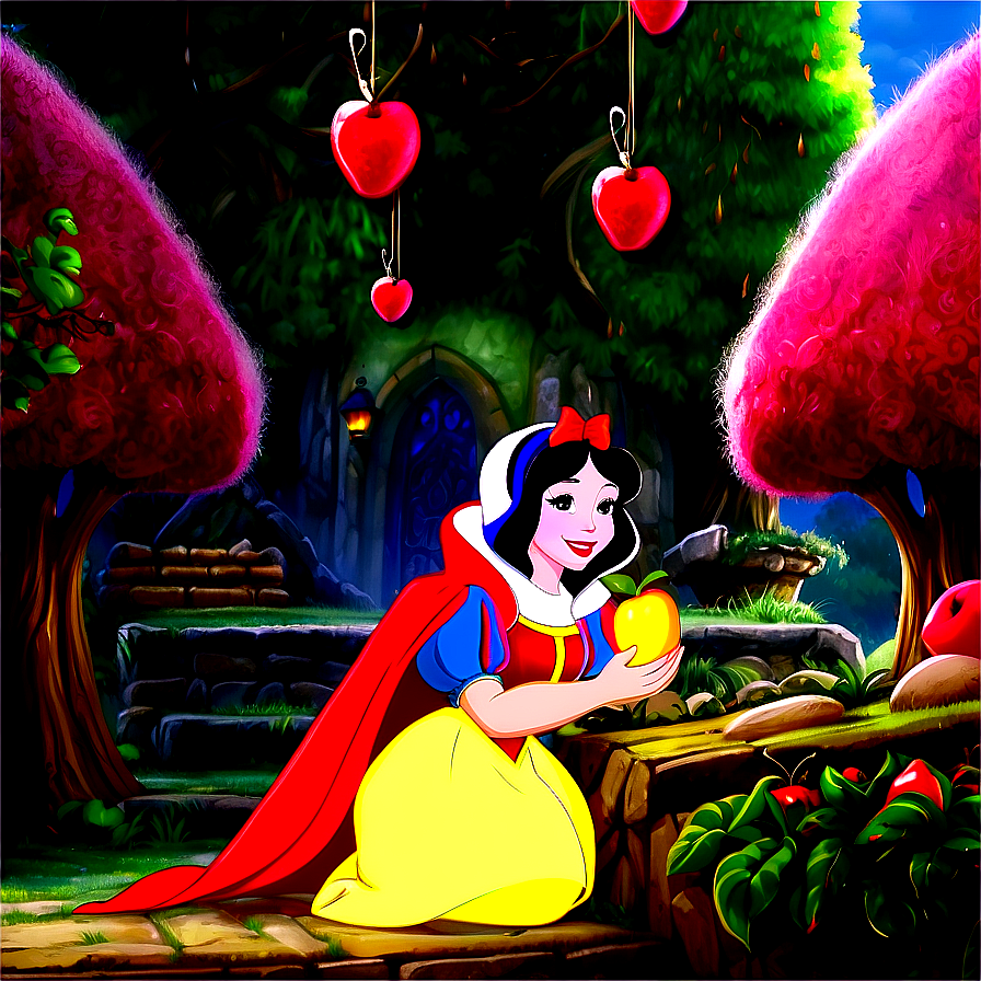 Snow White Happy Ending Scene Png 05062024 PNG Image